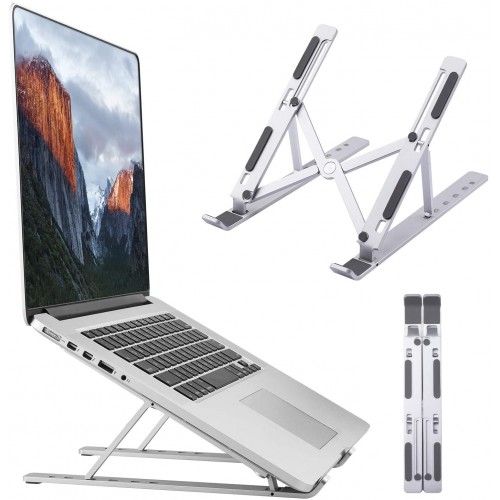 Laptop Folding Stand, Aluminum Alloy Adjustable Portable Folding Notebook Stand