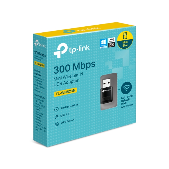 TP-Link TL-WN823N 300Mbps Wireless USB LAN Card